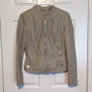 Express faux leather jacket